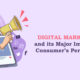 Digital Marketing and its Major Impact on Consumer’s Perception